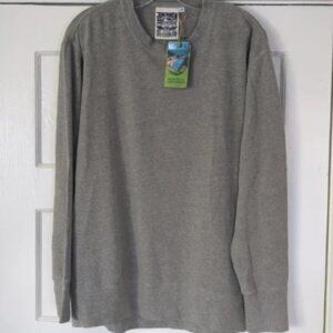 NWT Jungmaven Heathered California Crew Pullover Athletic Gray Small Men's